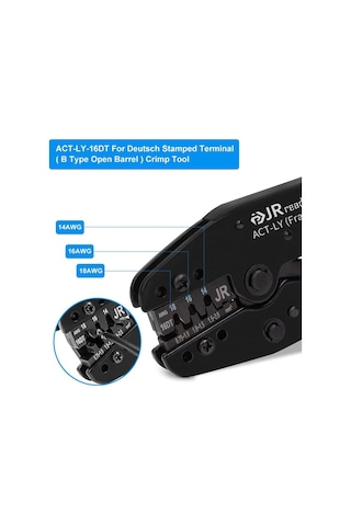 Jrready Act-ly-16dt Terminal Sıkma Pensesi Crimp Tools