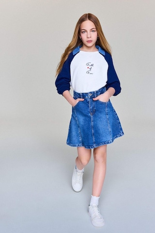 Defacto Kız Çocuk Jean Etek G6892a826smnm34 Mavi-nm34