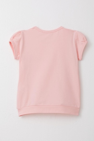 Breeze Kız Çocuk Tişört Güpürlü 1.5-5 Yaş, Pembe