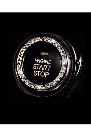 Taş Kaplı Start Stop Tuşu Çerçevesi
