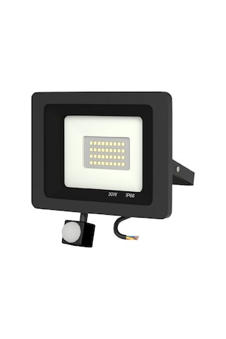 YCL 30 W Sensörlü DOB Led Projektör- Beyaz 6500K- IP65-AL-S-2030B