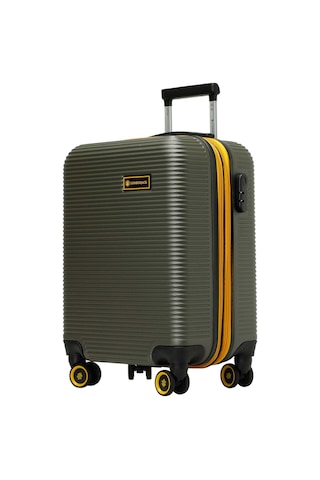 Lumberjack Barselona -k Abs 5fx Haki Unisex Küçük Boy Valiz Haki