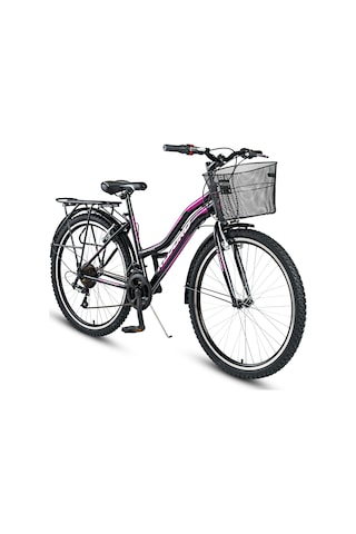 Kldoro KD-124 Bagajlı 24" Jant 21 Vites Kadın Dağ Bisikleti