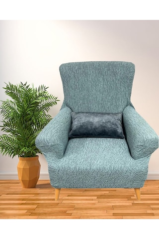 Koltuk Örtüsü Koltuk Kılıfı Streç Lastikli Esnek Mint Yeşil