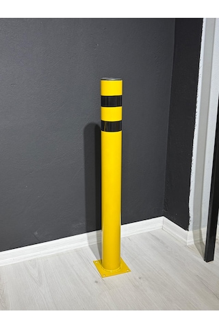 76 Lık Metal Otopark Demir Duba Delinatör Sabit Park Bariyeri Park Engel Demiri 75cm