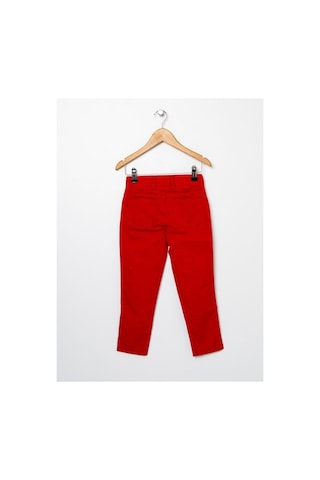 Çlm Store Erkek Çocuk Kırmızı Pantolon Kırmızı Kırmızı