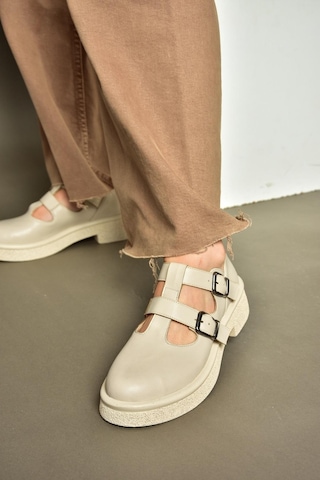 Fox Shoess996019109 Bej Kadın Ayakkabı Bej