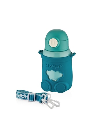 Shotay Happy Everyday Çelik Termos Matara Çocuk 480ml Yeşil