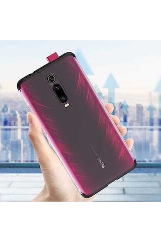 Xiaomi Mi 9T Pro Kilif 3 Parçali Seffaf Korumali Gkk Kapak 403776987
