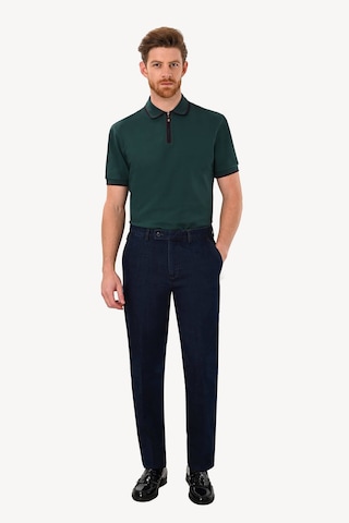 Ysf Erkek Lacivert Regular Fit Yan Cep Kot Spor Pantolon
