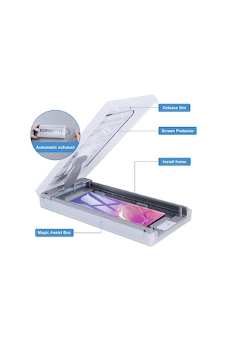 Samsung Galaxy S23 Plus Nano Ekran Koruyucu Kolay Otomatik Hizalama Aparatlı