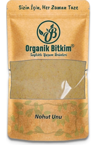Organik Bitkim Nohut Unu Yerli Nohut Unu Taze Çekilmiş 1400 G