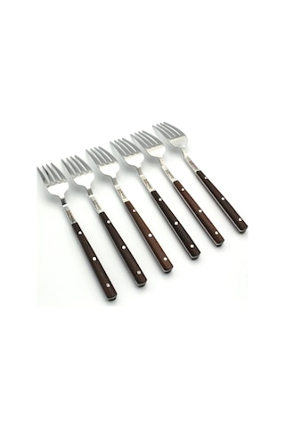 Solingen Steak Bıçağı 12 Lı Set Et Bıçağı 6 Bıçak 6 Çatal Solinge
