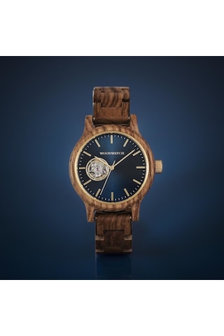 Woodwatch Ww-clh-1kbg Open-heart Sailor Ahşap Erkek Kol Saati 41 Mm