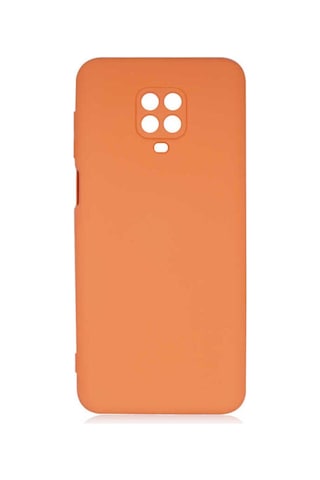 Xiaomi Redmi Note 9 Kılıf Zore Mara Lansman Kapak Turuncu