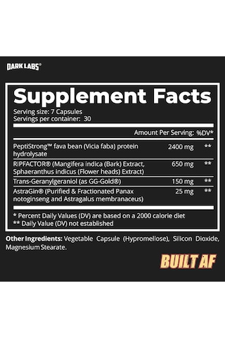 Dark Labs Built Af Peptistrong 210 Kapsül