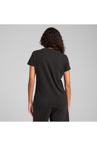 Puma Essentials Script Kadın Siyah Tişört 684982-01 Siyah