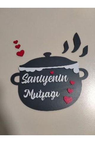 Mutfak Süsü Tencere Kişiye Özel