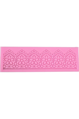 Dıy Pişirme Aletleri Dantel Silikon Kalıplar Fondan Kek Çevresel Dekorasyon Araçları Çikolata Kalıp, Size:lace Silicone Moulds Diğer