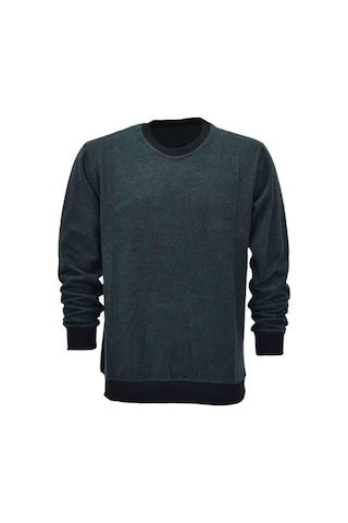 Dynamo Erkek Sıfır Yaka Sweatshirt 2508 Bgl-st04027 Yeşil