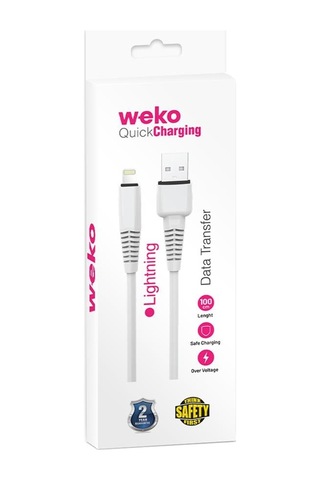 Weko Wk-22022 Usb To Lightning Telefon Şarj Kablosu