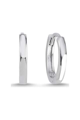 925 Ayar Gümüş Rodyumlu Minimal 4 Mm Tek Taş Tragus Piercing Küpe Diğer