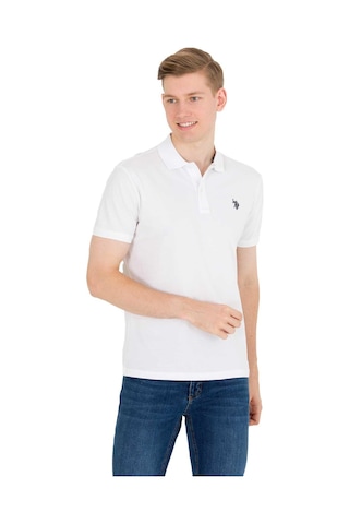 U.s. Polo Assn. Erkek Tişört 50262933-vr013-beyaz