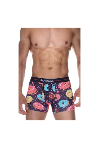 Darkzone Donut Desenli Erkek Boxer (Dijital Baskılı) - Dzn2063