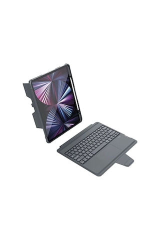 Nillkin Nlk-0336 Bumper Combo Klavyeli Kılıf Apple Uyumlu iPad Pro 12.9 İnç 2020/2021/2022