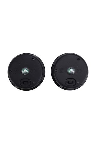 Agoodshop 2 Adet Güneş Enerjili Işık Değiştirme Üst 8 Cm Rgb Yama Lambası Led Dekoratif Açık Hava As 1 Adet Polisilikon 2v