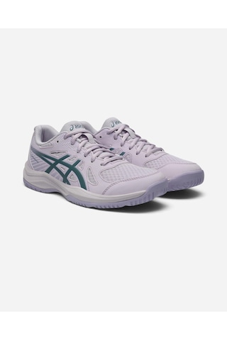 Asics Upcourt 6 Kadın Black Berry/purple Voleybol Ayakkabısı 1072a107-500 Mor