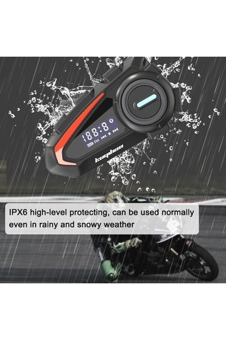 Jokmae Su Qf Motosiklet Kask Kulaklığı Gürültü Engellemeli Bluetooth 5.1 Kulak İçi, Üstün Ses Ve Konforlu Tasarım