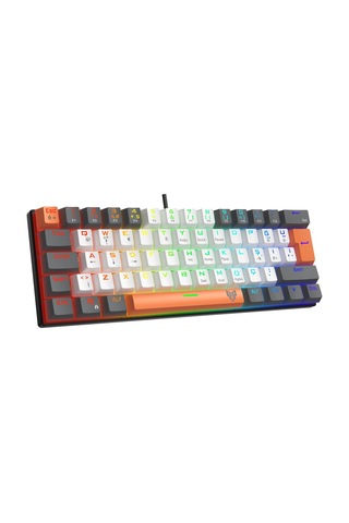 Striker Rgb Mekanik Gaming Oyuncu Klavyesi Red Switch Q Tr Mix Renk