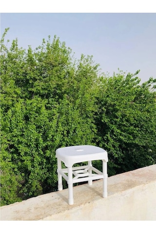 Demir Ayaklı Banyo Taburesi