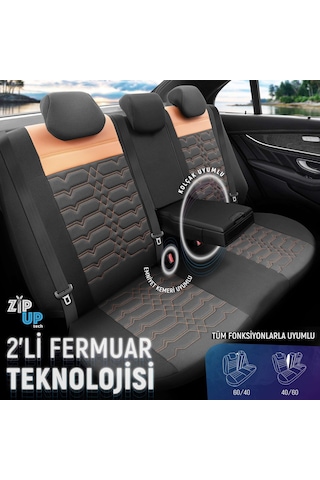 Otom Elegance Design Premium Özel Tasarım Oto Koltuk Kılıfı 553447303