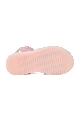 Cool Pembe Cırtlı Hafif Yumuşak Taban Kız Çocuk Sandalet Maya P