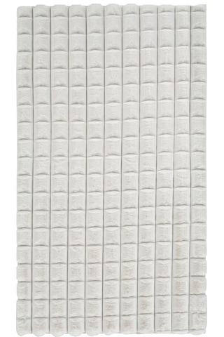 Apex Halı Diamante Peluş Halı 7002 Krem Renkli