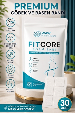 Fitcore Form Bant 30 Adet Premium Göbek Ve Basen Bandı - 878218060