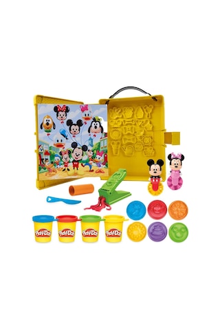 Play Doh Disney Junior Mickey Mouse Hikaye Oluşturma Oyun Hamuru Seti G2324 renkli