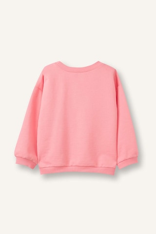 Defacto Oversize Baskılı Sweatshirt Kız Bebek G7501a526sppn657 Pembe-pn657