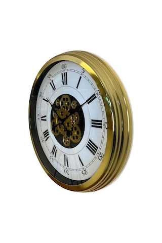 Aurelius Gold 60 Cm Çarklı Duvar Saati 11 11439214