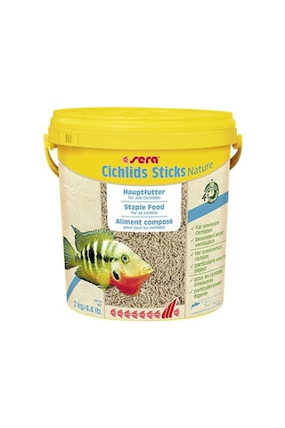 Sera Cichlids Sticks Nature 10 Lt (2 Kg)