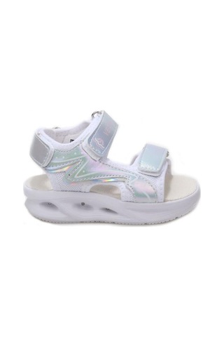 Papuçcity Vetta 03497 Kız Çocuk Bebe Sandalet Ayakkabı Gümüş