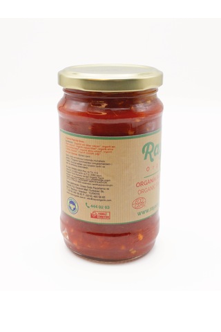 Raya Organik Organik Paprika Acı Sos Sosu - 320g 320 G