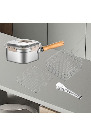 Homyl Restoran Tavuk Kanadı Kafe Için Çok Amaçlı Tencere Gösterildiği Gibi