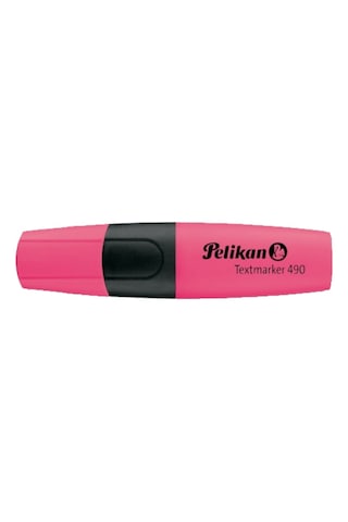 Pelikan Fosforlu Kalem Pembe 490 10 Adet Pembe