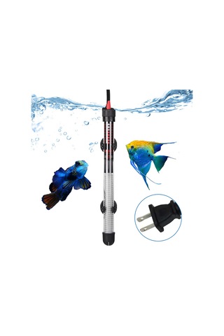 Hfambition Akvaryum Otomatik Sıcaklık Regülatörü - Su Sıcaklığını Sabit Tutucu, 50w, Amerikan Standartı