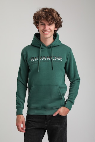 Kapüşonlu Yeşil Slim Fit Hoodie 23fwm64062 YESIL