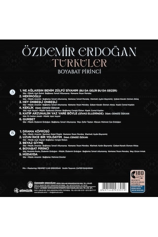 Özdemir Erdoğan - Türküler Plak