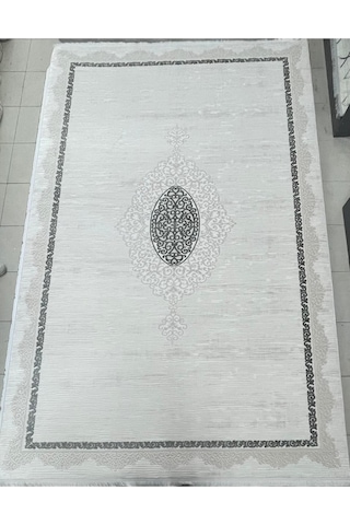 Atlantis %100 Akrilik Sık Dokuma +12 Hav Yükseklikte Antrasit Salon,oturma Odası Halısı Gri
